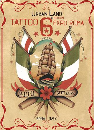 Urban land tattoo expo 2022: roma capitale del tatuaggio